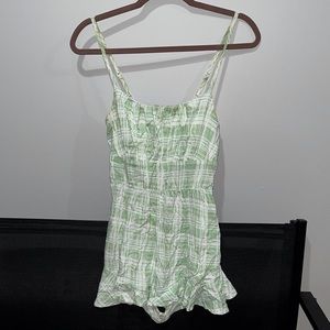A.U.W Womens Short Spring Romper, Size Small(S)